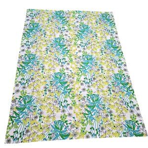 Vera Bradley Vintage 82" X 60" Floral Pattern Tablecloth cotton blend rectangle